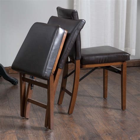 Leather Folding Chairs in Kitchen & Dining Furniture (31)